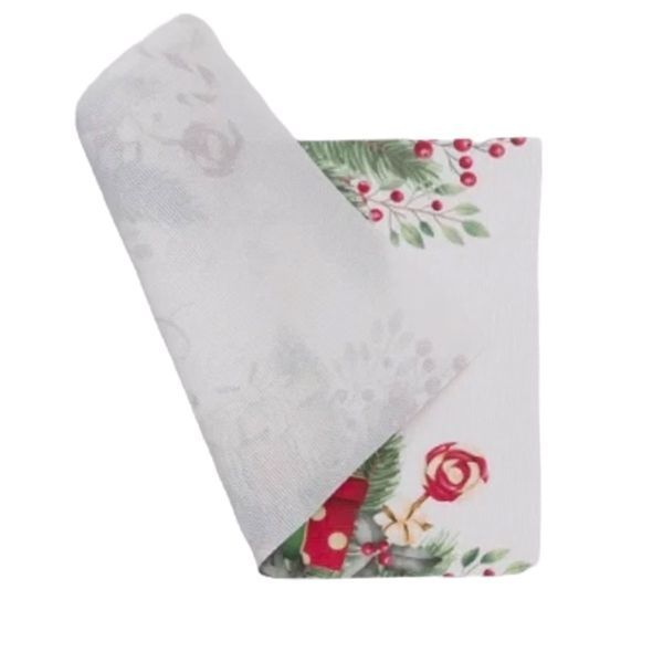 Килимок для сервірування столу Christmas 45 на 30 см Червоний Yiwu HP-36327-10 фото