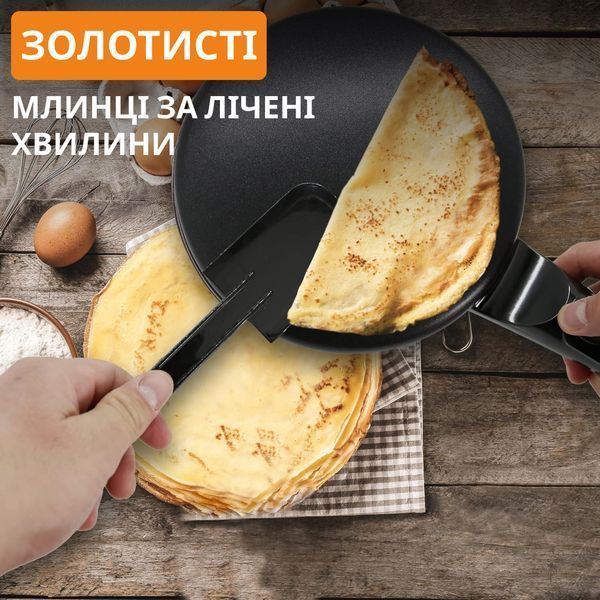 Блинница электрическая Sokany SK5208 на 20 см 650 Вт Черный фото
