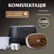 Зволожувач повітря з підсвічуванням 400мл Чорний Happy Life HPKP7049B фото 9