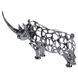 Статуетка Rhinoceros металева Сріблястий Yiwu HP-7-23 фото 4