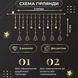 Гірлянда фігурна Зірки та ялинки 10 фігур 3х0,9 м теплий білий GarlandoPro 1733072Y фото 4