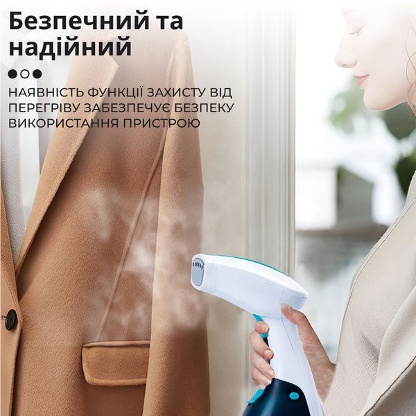 Відпарювач ручний Sokany AJ2205BL 1200Вт Блакитний фото