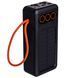 Повербанк 30000 mAh USB-C/USB-A 3 шнури в комплекті Чорний Zorox HP-N56 фото 9