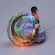Гірлянда Кінський хвіст 200 LED 10 ниток 2 м кольоровий GarlandoPro 173309ML фото 2