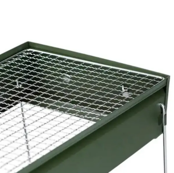 Мангал портативний складаний з решіткою TS Kitchen HP461GR фото