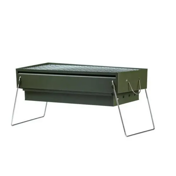 Мангал портативний складаний з решіткою TS Kitchen HP461GR фото