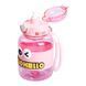 Детская бутылка для воды HELLO-HELLO с ремешком 680 мл Розовый Yiwu HP-14-46P фото 4