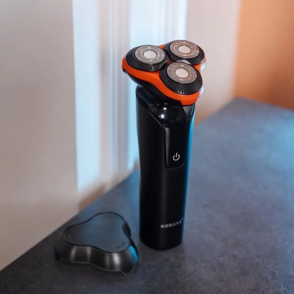 Електробритва для сухого гоління 800 mAh Помаранчевий Sokany SK-16038R фото