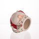 Новогодняя фарфоровая чашка Merry Cristmas 400 мл Красная Yiwu CR-1-13 фото 5