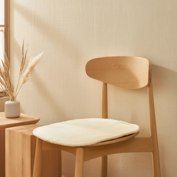 Подушка для крісла Cozy Seat квадратна Бежевий ТМ COLORFUL HOME 040-3-80BE фото