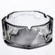 Попільничка скляна Diamond Faceted 12 см Сірий Yiwu HP-34-79 фото 1