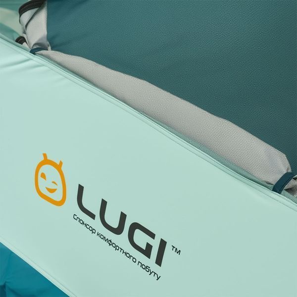 Намет тримісний автоматичний 235х235х155 см з тентом синій Lugi LU005BL фото