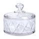 Цукерниця з кришкою скляна Прозорий Yiwu HP-YH-20 фото 2