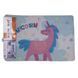 Коврик в детскую комнату UNICORN прямоугольный 60 на 40 см Розовый Yiwu HP-47-5 фото 3
