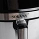 Аерогриль фритюрниця на 8 літрів 2000 Вт Чорний Sokany SK-10045 фото 3