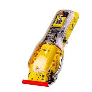 Машинка для стрижки с насадками Sokany SKLF9970 аккумуляторная 2400 mAh Желтый фото