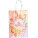 Подарочный пакет Happy Birthday 15 на 8 на 21 см 12 штук в упаковке Розовый Yiwu HP-10359-23YPBL фото 1