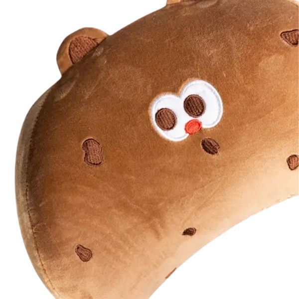 Подушка-подголовник Cookie Bear для путешествий Коричневый Yiwu HP-56-2BR фото