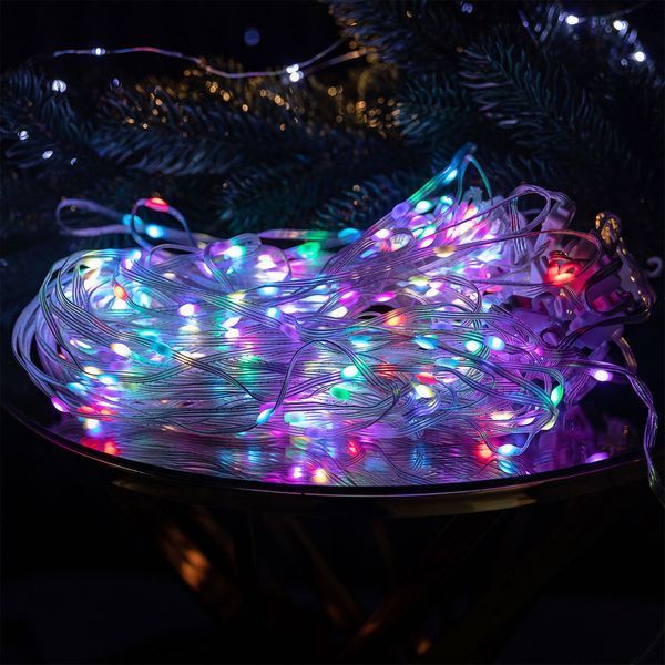 Смарт-гирлянда штора 400 LED 3х3 м с управлением со смартфона GarlandoPro W006SH фото