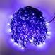 Гірлянда Бахрома вулична 810 LED 50 м чорний/синій Garlando 50MBBL фото 2