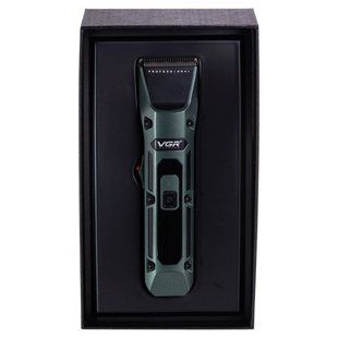 Машинка для стрижки аккумуляторная Зеленый VGR V-696 фото