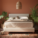 Комплект простыни на резинке с наволочками из трикотажа Бежевый ТМ COLORFUL HOME 004-125-18-30-3-4 фото 2