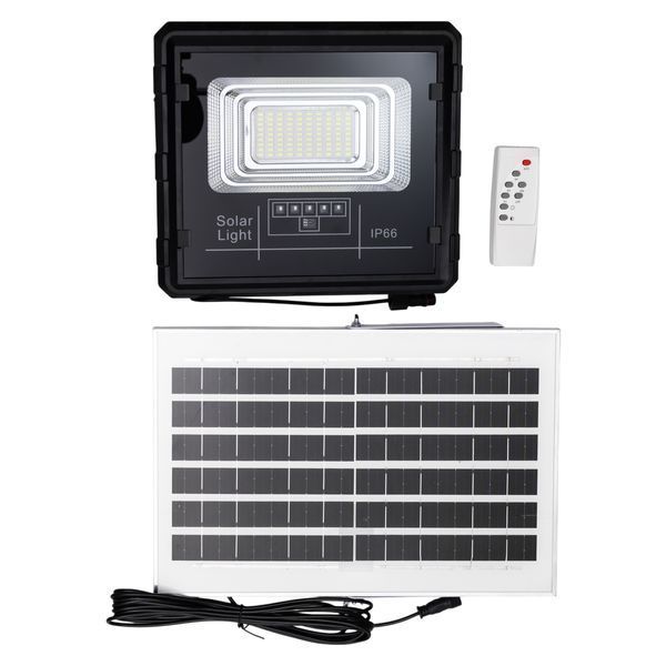 Прожектор уличный светодиодный с солнечной панелью 120 LED 200 Вт Yiwu HP-5-74 фото