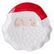 Блюдо сервировочное новогоднее для закусок из фарфора Santa Claus 27 на 21 см Yiwu CR-1-32 фото 1