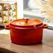 Кокотниця чавунна емальована 4,5 л Помаранчевий Yongkang HP-FLG-4 ORANGE фото 2