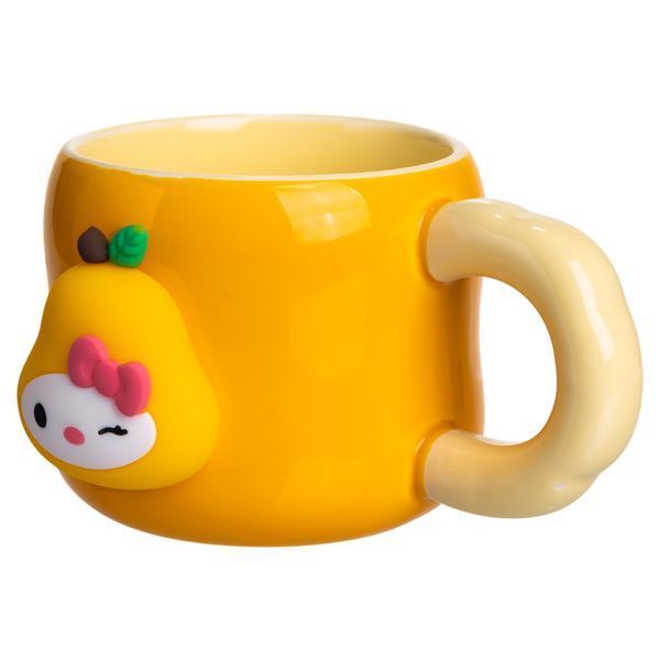 Чашка порцелянова з магнітом Sanrio 400 мл Помаранчевий Yiwu FM-37B фото