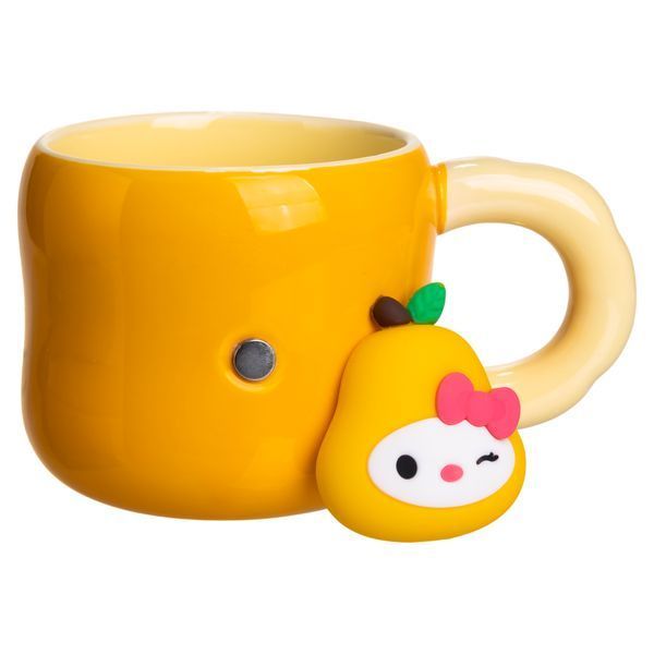 Чашка порцелянова з магнітом Sanrio 400 мл Помаранчевий Yiwu FM-37B фото