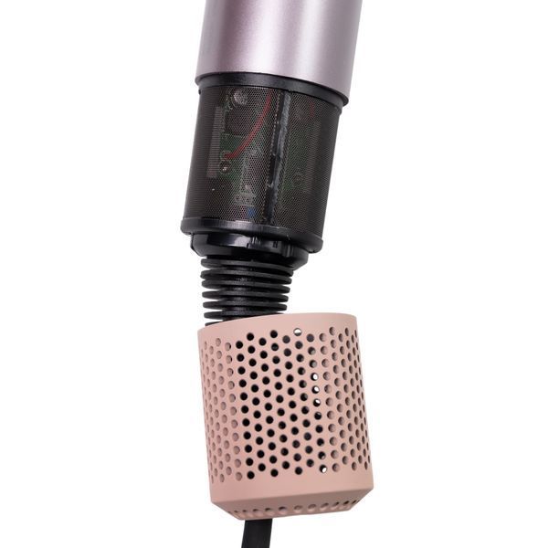 Фен стайлер для волос Super Hairdryer 1600 Вт 4 насадки Фиолетовый MAX Energy HP-3V фото