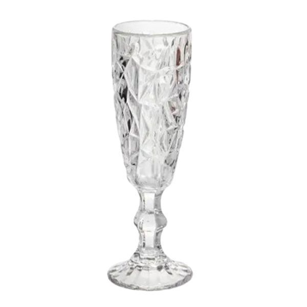 Набор бокалов для шампанского 6 штук по 160 мл Прозрачный Yiwu HP-19-164 фото