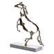 Статуэтка Horse металлическая на мраморной подставке Yiwu HP-7-8 фото 4