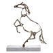 Статуэтка Horse металлическая на мраморной подставке Yiwu HP-7-8 фото 1