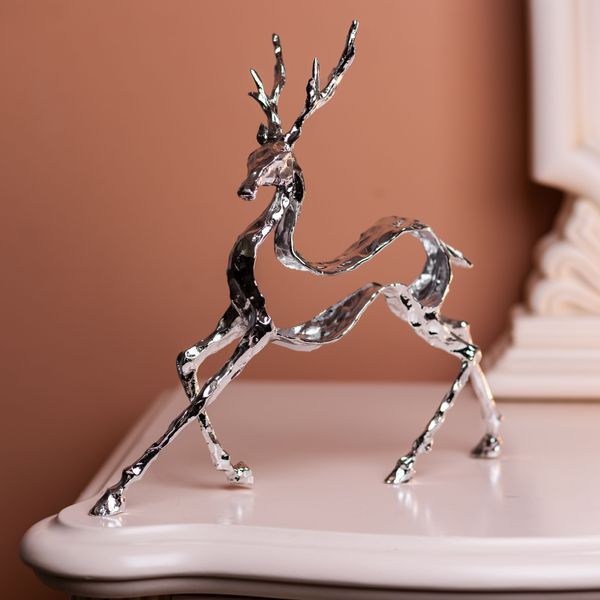 Статуетка Reindeer металева Сріблястий Yiwu HP-7-9 фото