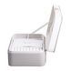 Скринька-органайзер для прикрас Сірий з білим Yiwu HP-5-38 фото 7