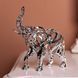 Статуетка Elephant металева Сріблястий Yiwu HP-7-10 фото 2