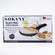 Блинница электрическая Sokany HY901B 24 см 650 Вт Черный фото 2