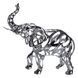 Статуетка Elephant металева Сріблястий Yiwu HP-7-10 фото 1