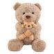 Игрушка-подушка Медведь с малышом и пледом 110 на140 см Бежевый COLORFUL HOME 509-33BE фото 3