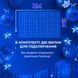 Гірлянда-штора Роса 200 LED 3х3 м синій GarlandoPro 173306BL фото 8