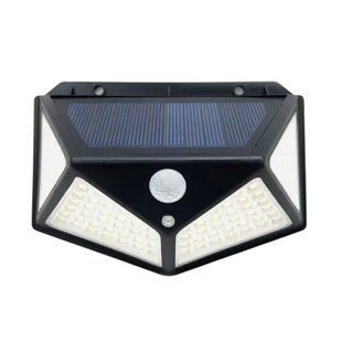Вуличний ліхтар настінний 100 LED з датчиком руху та сонячною панеллю Sohui HP-L-7 фото